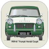 Triumph Herald Coupe 1959-61 Coaster 1